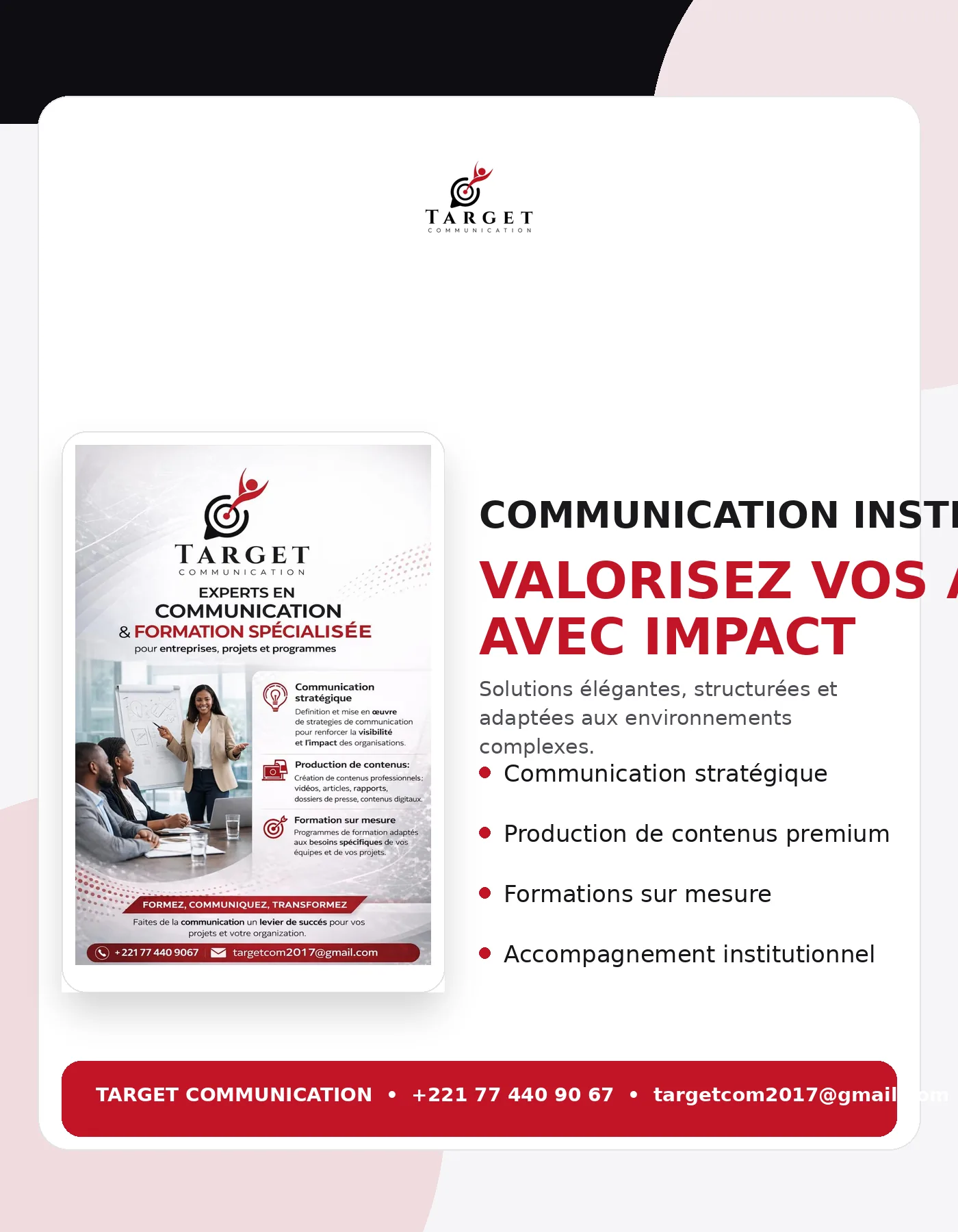 Affiche Luxe V2
